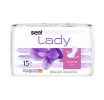 Apósitos Seni Lady Incontinencia Super 15 Unidades
