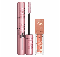Combo Maybelline Máscara De Pestañas Sky High Very Black Washable + Rubor Sunkisser Blush N°03 Sol Search