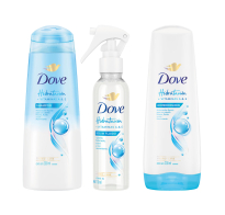 Combo Dove Hidratación Intensa Shampoo y Acondicionador 200 ml + Sérum Capilar con Vitamina A y E 110 ml