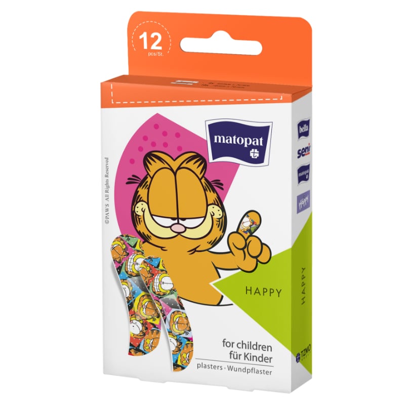 Banditas Matopat Garfield 12 Unidades