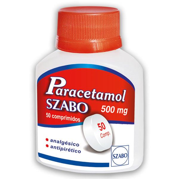 Paracetamol Szabo 500 Mg 50 Comprimidos