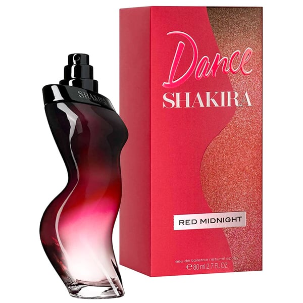 Perfume Shakira Dance Red Midnight Femme Edt 80 Ml