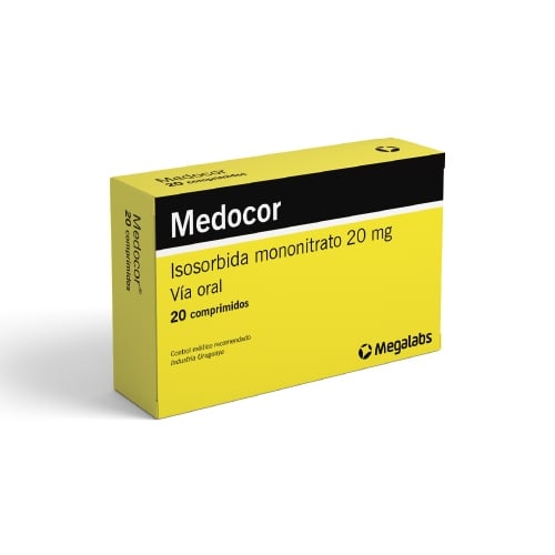 MEDOCOR 20 MG 20 COMPRIMIDOS