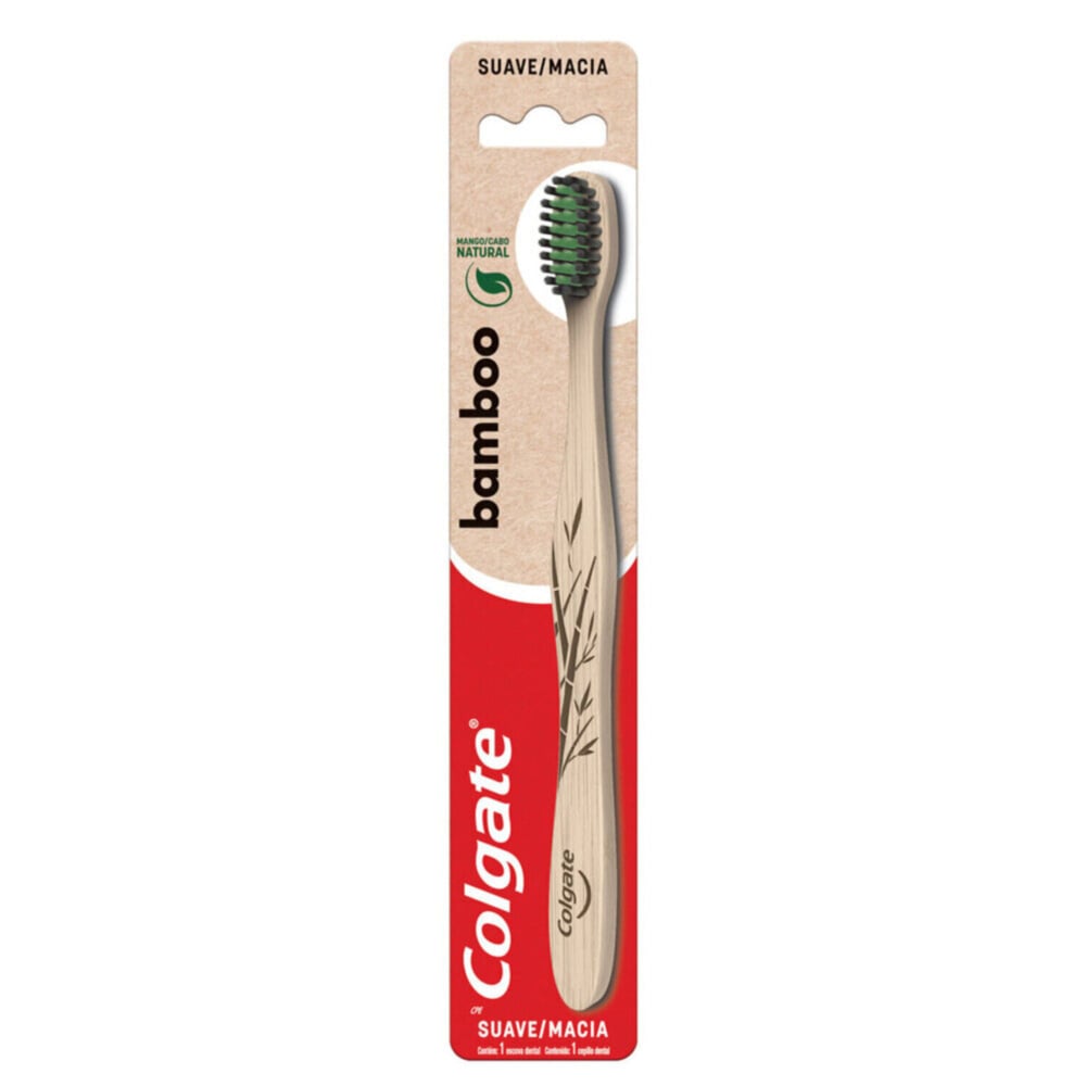 Cepillo De Dientes Colgate Bamboo 1 Unidad