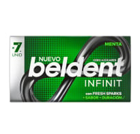 Chicle Beldent Infinit Menta 7 Unidades