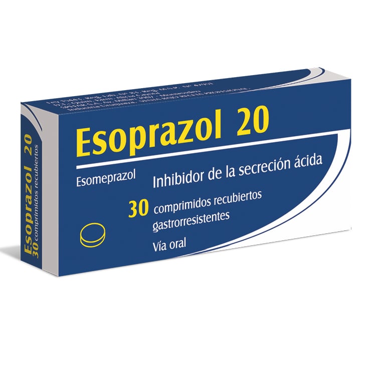 ESOPRAZOL 20 MG 30 COMPRIMIDOS