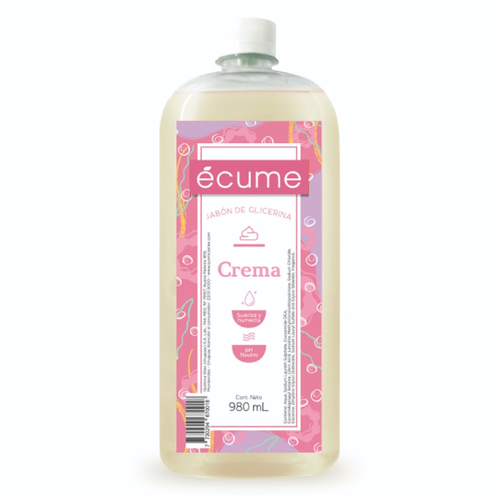 Repuesto De Jabón écume Crema 980 Ml