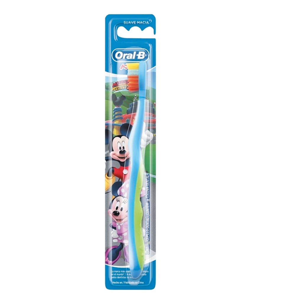 Cepillo De Dientes Oral B Kid Michey Suave 1 Unidad