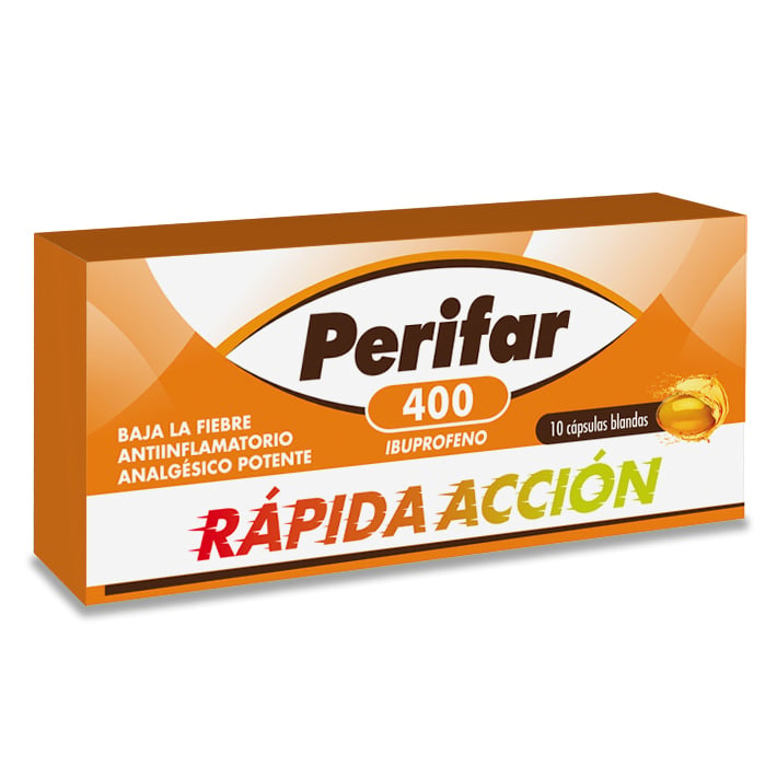 Perifar 400 Mg 10 Cápsulas Blandas