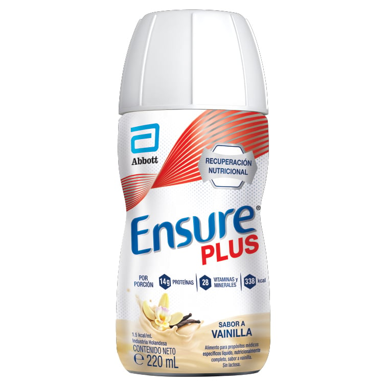 Complemento Ensure Plus Vainilla 220 Ml