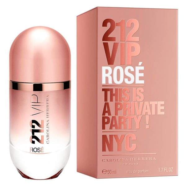 Perfume Carolina Herrera 212 Vip Rosé Woman Edp 50 Ml 