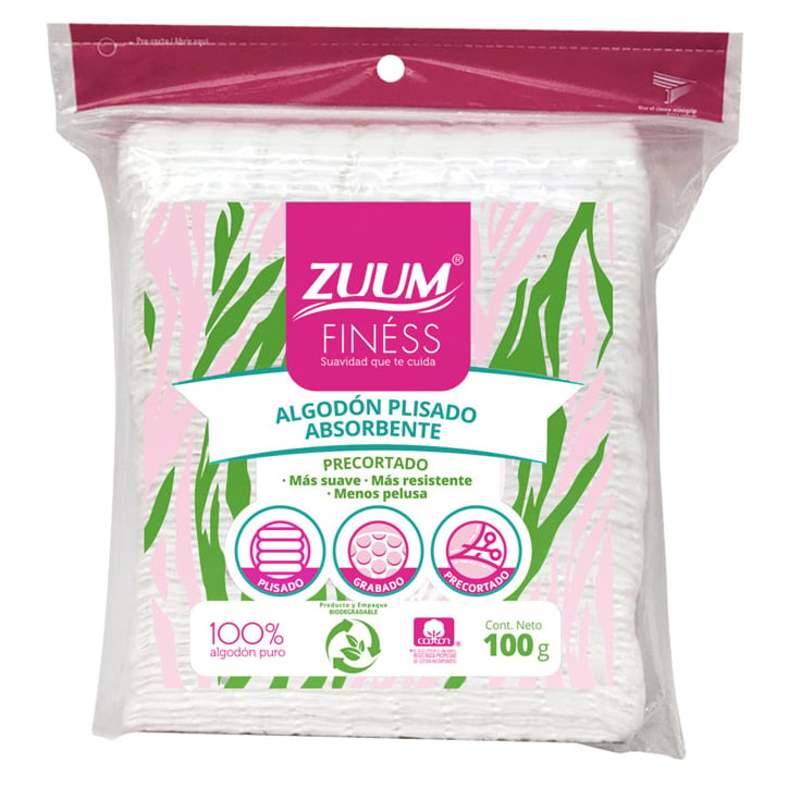 Algodón Zuum Pre Cortado Finess 100 G