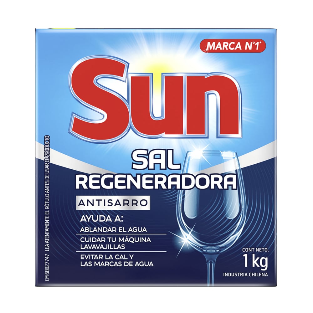 Sal Para Lavavajillas Sun En Caja 1 Kg