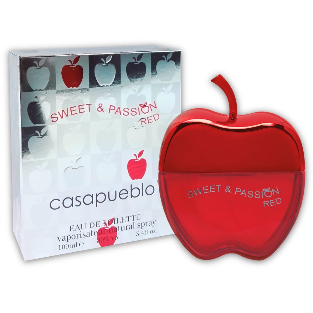 PERFUME EDT CASAPUEBLO SWEET &PASSION RED 100 ML