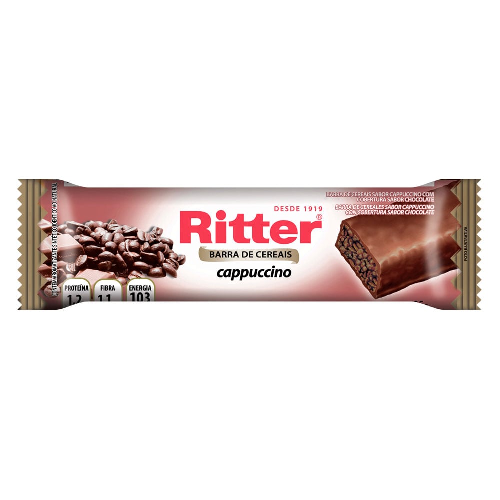 BARRA DE CEREALES RITTER CAPUCCINO