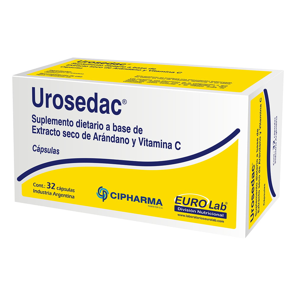 Urosedac 32 Cápsulas