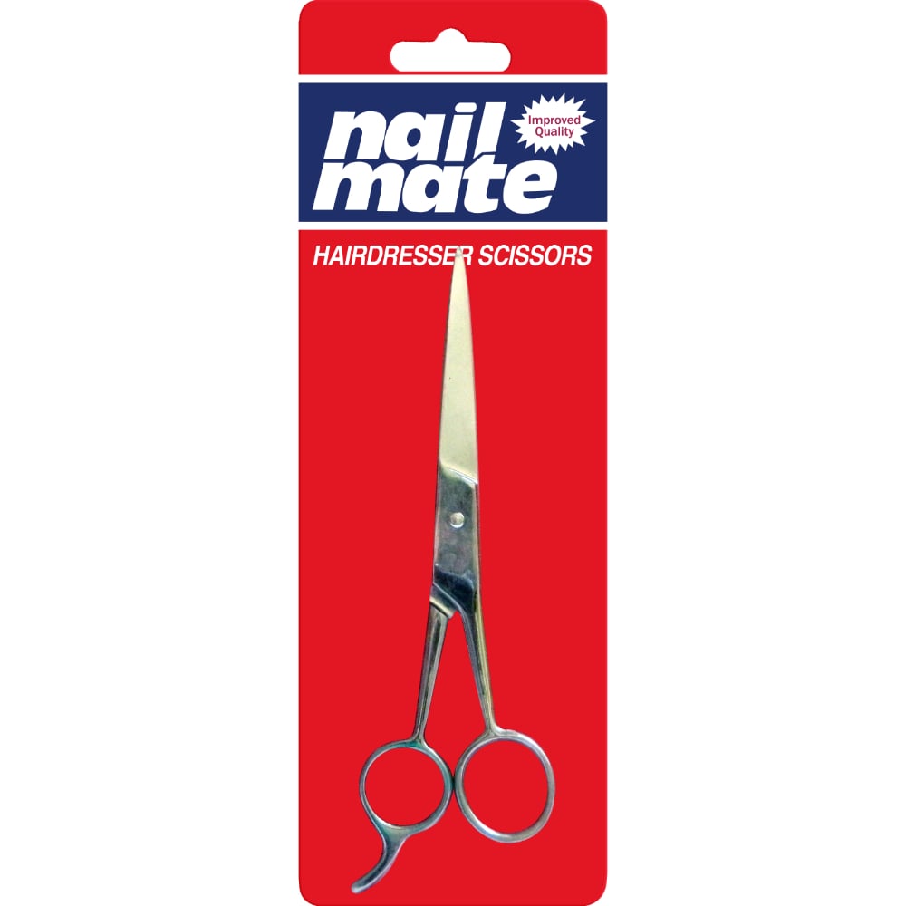 Tijera De Peluquero 6" Nail Mate Con Descanso 