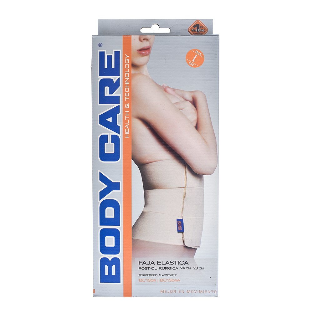 Faja Body Care Elástica De 28cm Talle L