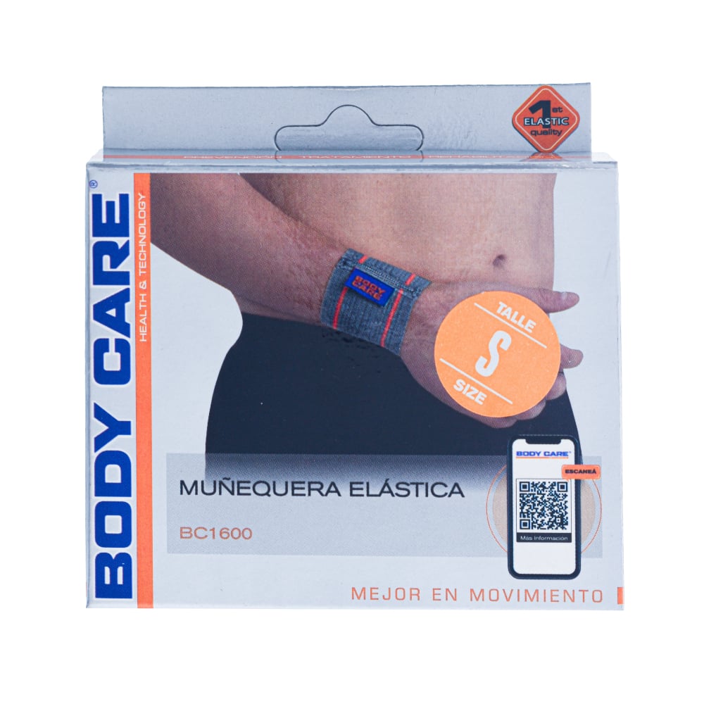 MUÑEQUERA ELASTICA TALLE S