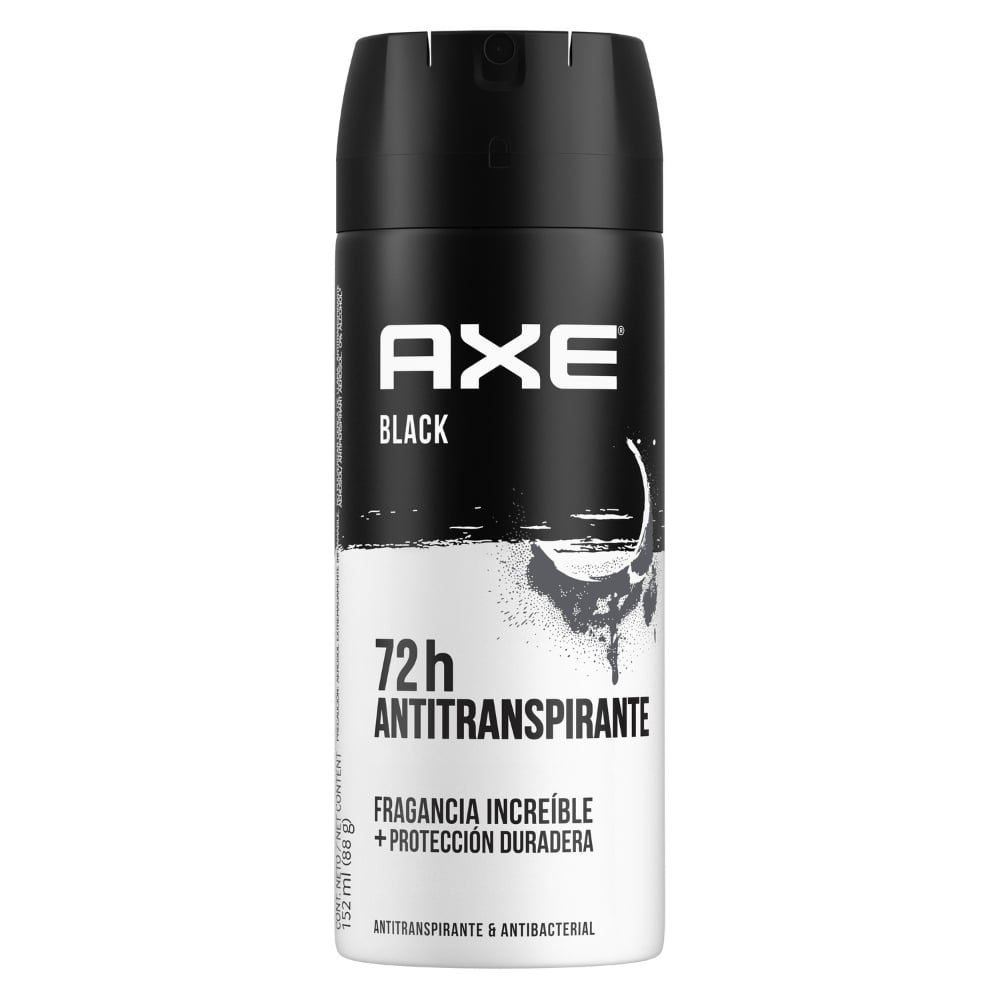 Antitranspirante En Aerosol Axe Black 152 Ml