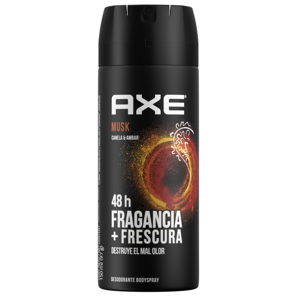 Desodorante En Aerosol Axe Musk 150 Ml