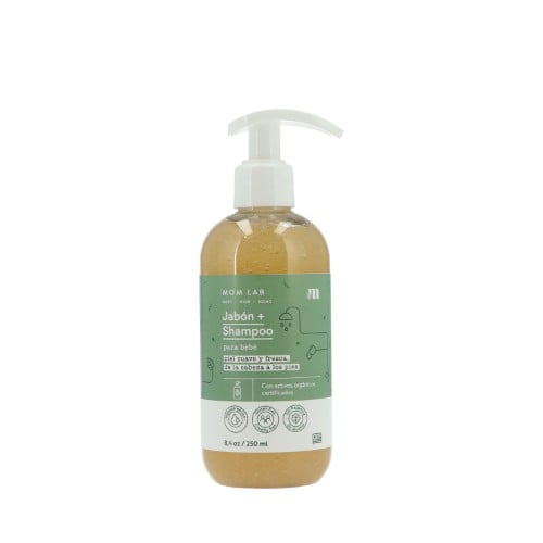 Jabón + Shampoo Momlab Para Bebé 250 Ml