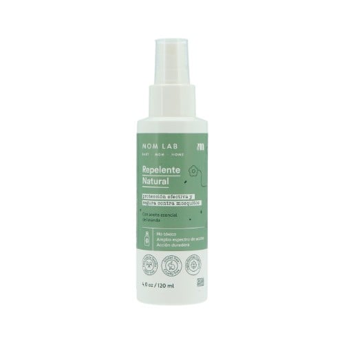 Repelente En Spray Natural Momlab Para Mamá Y Bebé 120 Ml