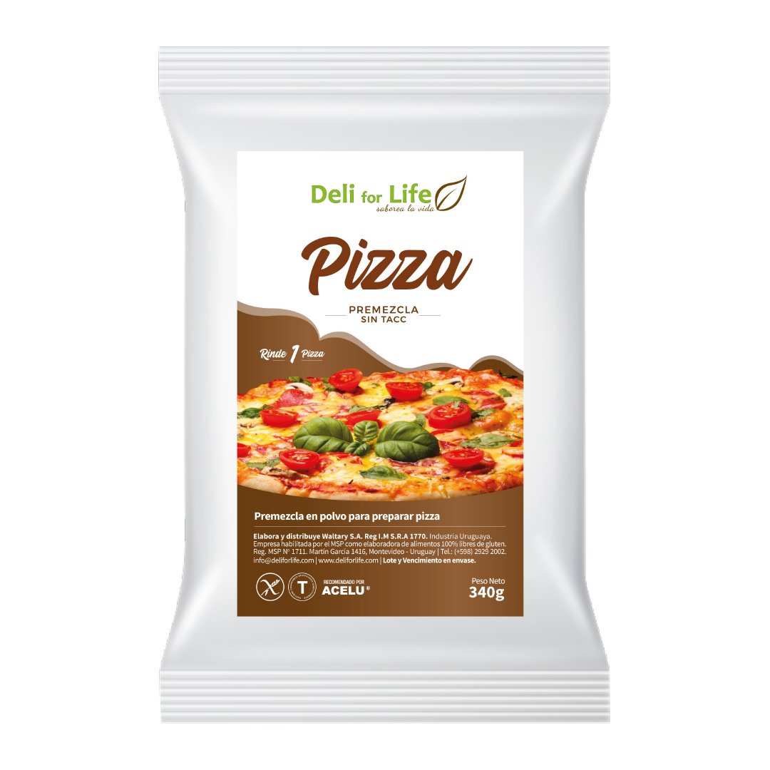 Premezcla Deli For Life Pizza 340 G