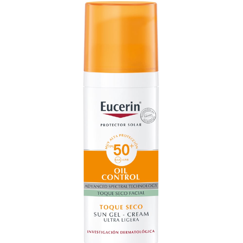 PROTECTOR SOLAR EUCERIN SUN TOQUE SECO FACTOR 50 50ML.