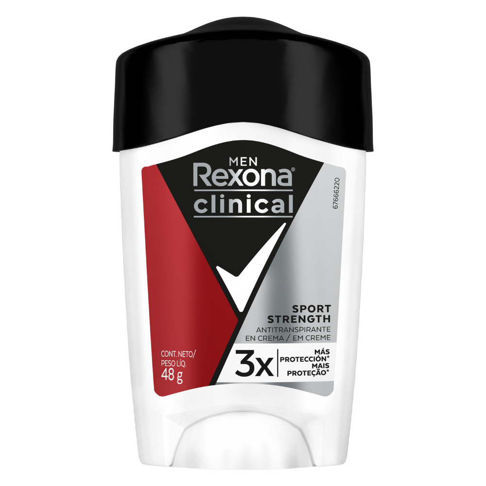 ANTITRANSPIRANTE REXONA CLINICAL MEN SPORT STRENGH 48G