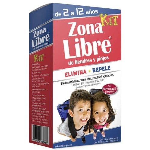 Kit Zona Libre Loción 60 Ml + Bio-repelente 20 Ml