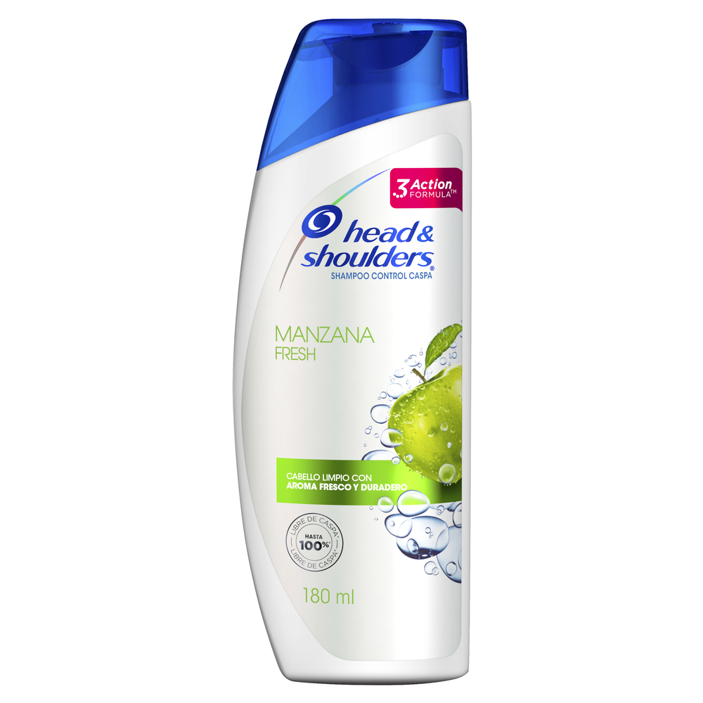 SHAMPOO HEAD AND SHOULDERS MANZANA FRESH 180 ML