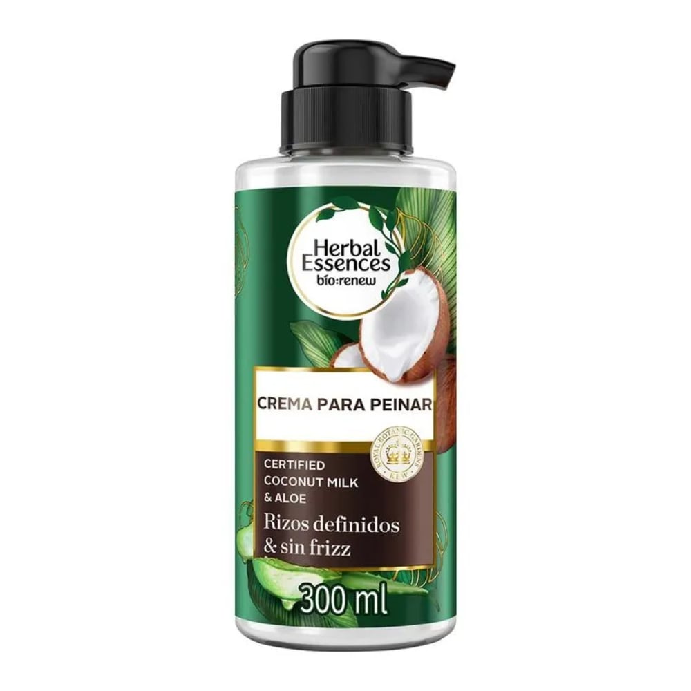 Crema Para Peinar Herbal Essences Coconut Milk 300 Ml