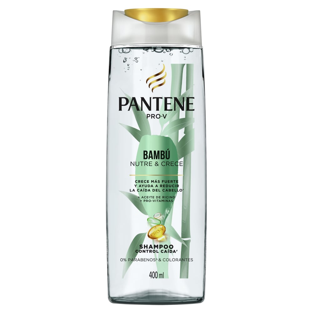 Shampoo Pantene Bambú Nutre & Crece 400 Ml