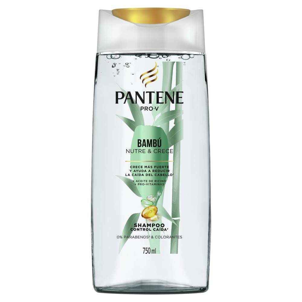 Shampoo Pantene Bambú 750 Ml