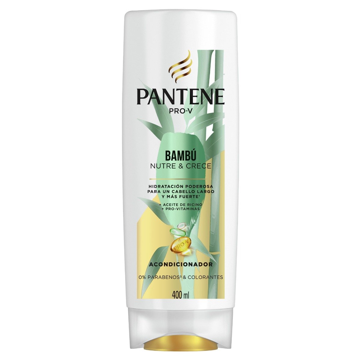 Acondicionador Pantene Bambú 400 Ml