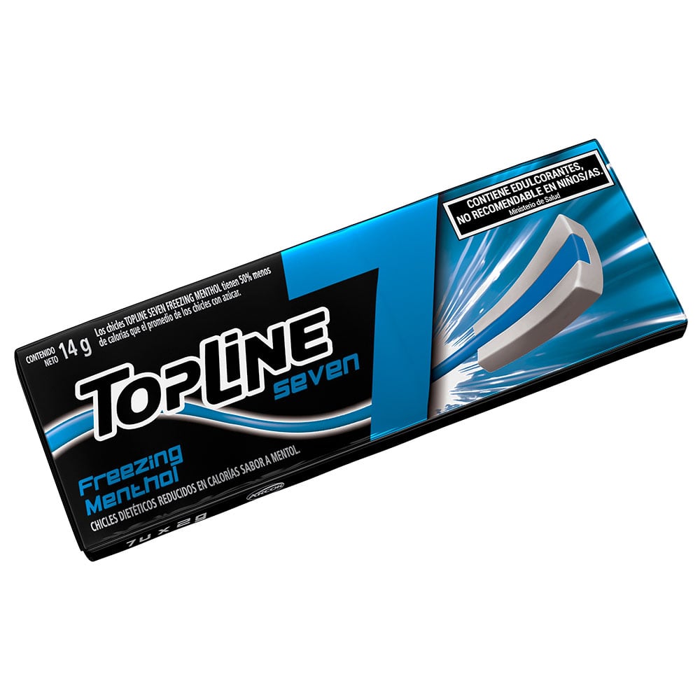 Chicles Topline Seven Menta