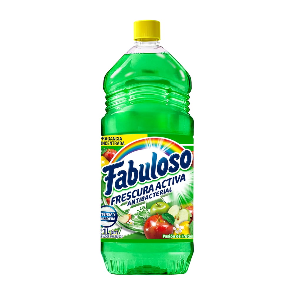 Limpiador Líquido Fabuloso Pasión De Frutas Antibacterial 1 L