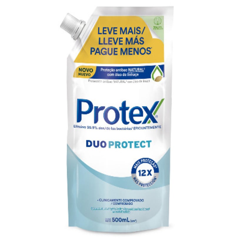 Jabón Líquido Protex Duo Protect 500 Ml