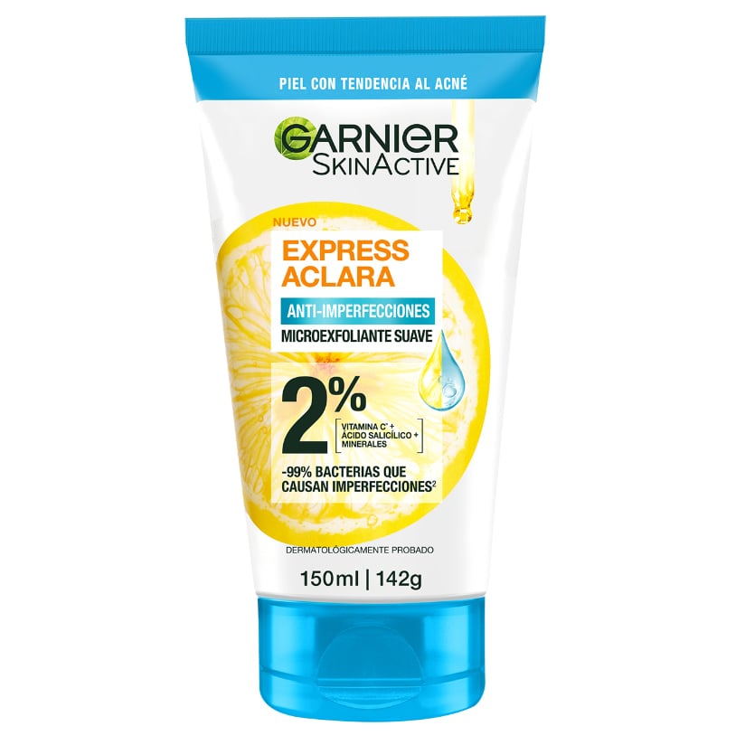 Exfoliante Garnier Aclara Antiacné 150 Ml