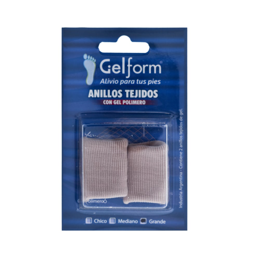 Anillo Gelform Tejido Tamaño G