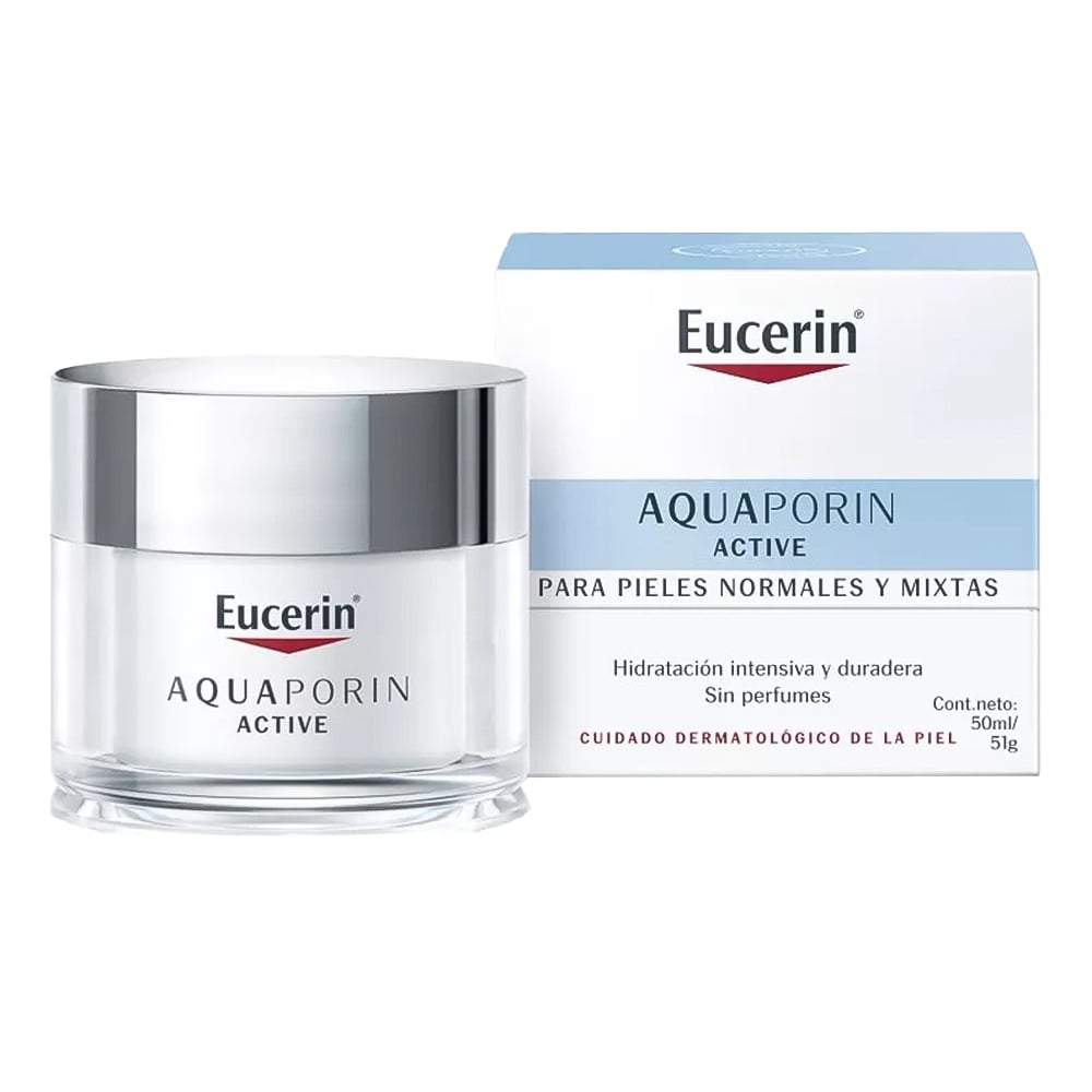 Crema Eucerin Aquaporin Active Piel Normal A Mixta 50 Ml