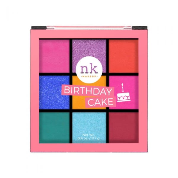 Paleta De Sombras Nicka K Birthday Cake