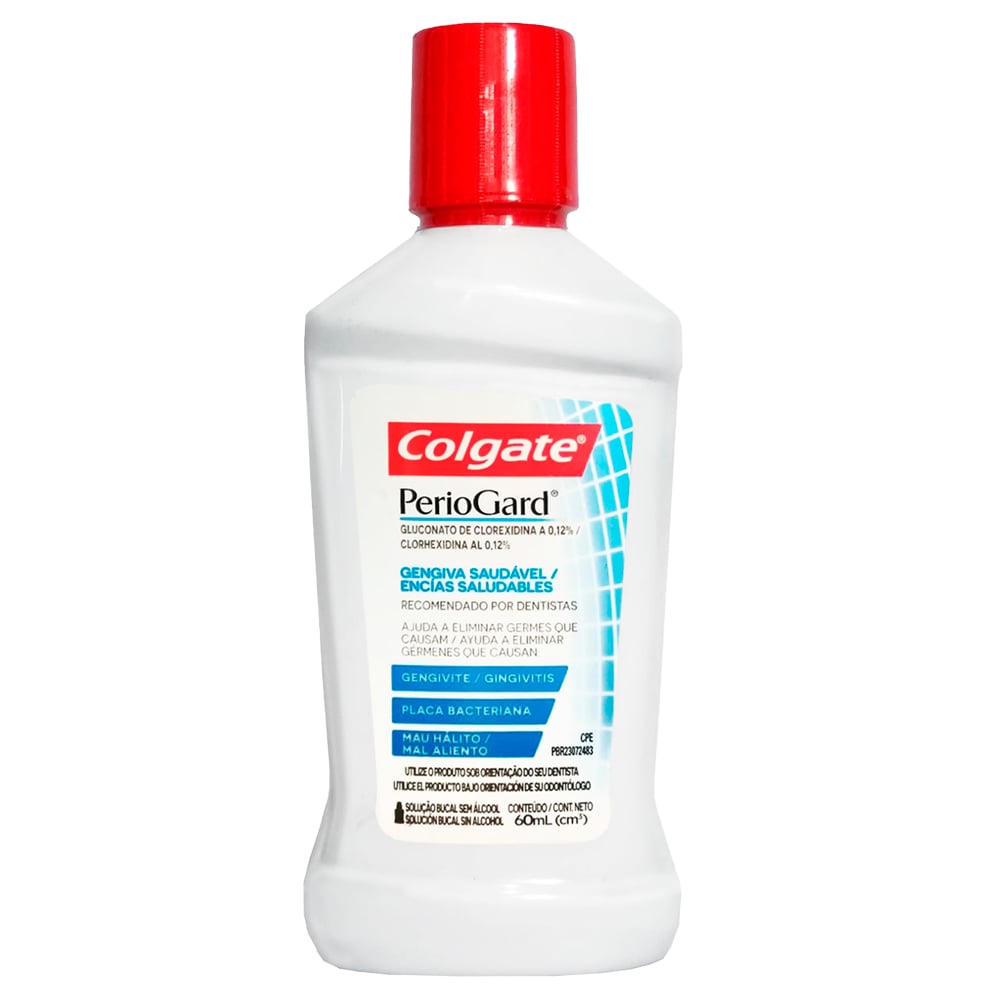 Enjuague Bucal Colgate Periogard Sin Alcohol 60 Ml