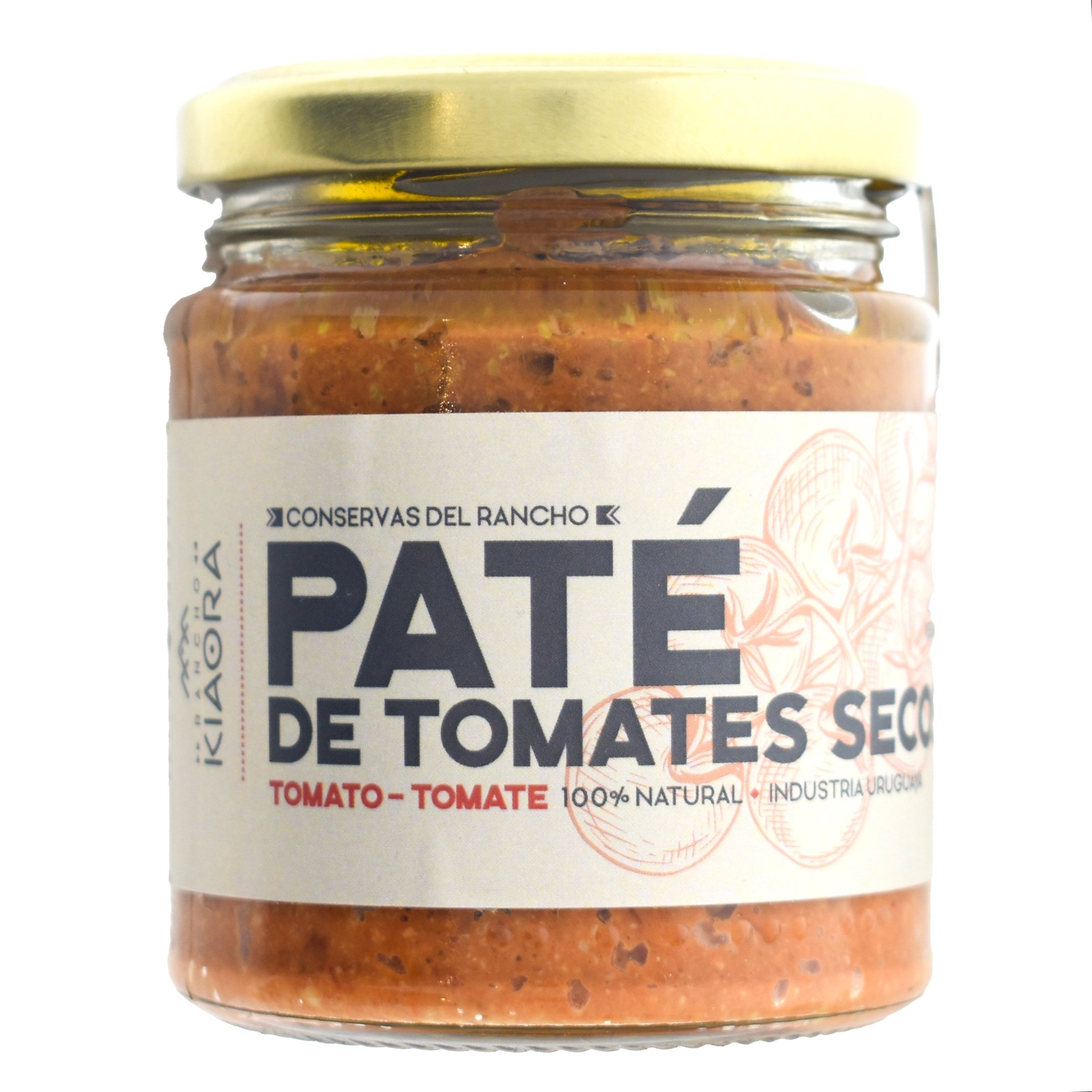 Paté Rancho Kiaora De Tomates Secos 360 G