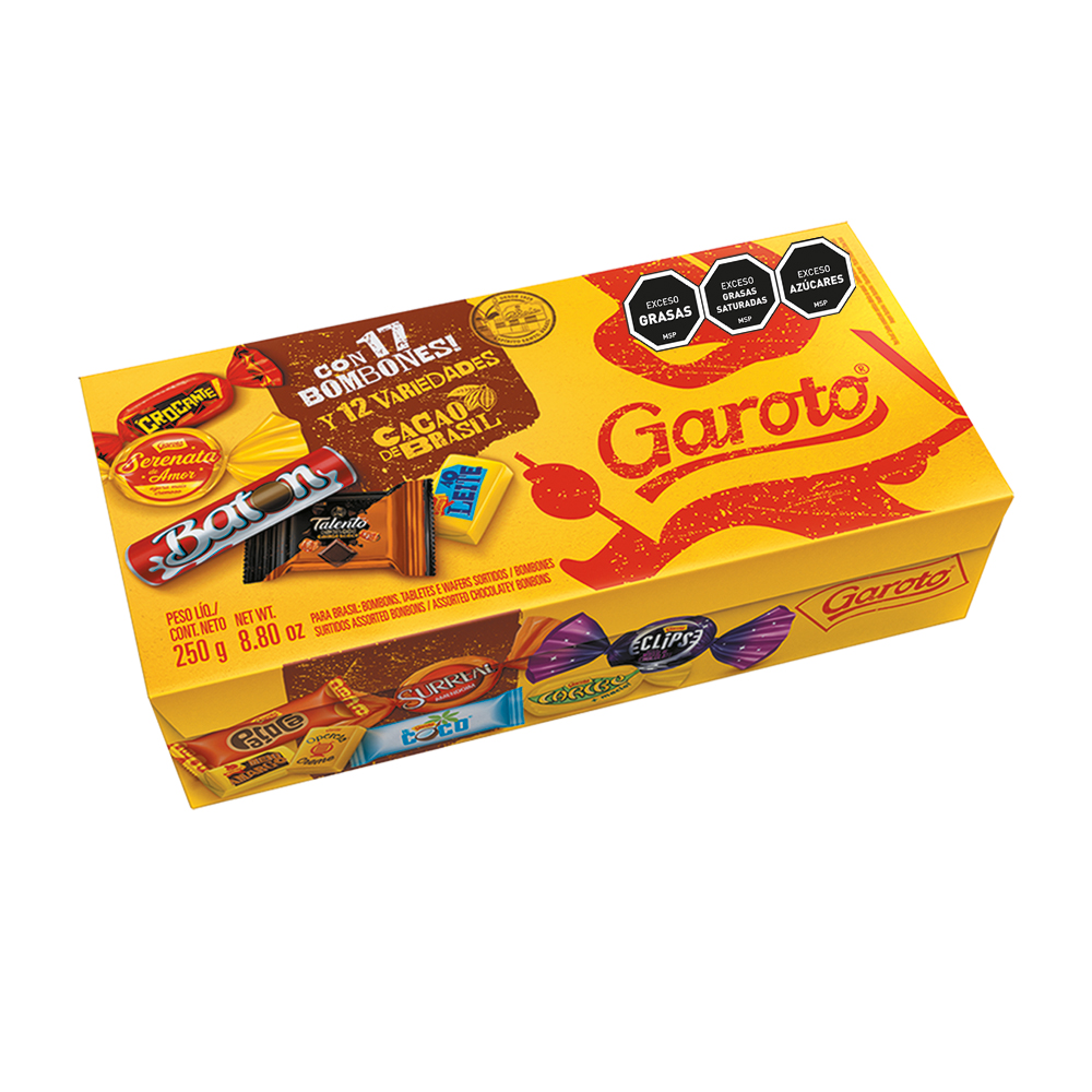 Bombonera Garoto Surtida 250 G