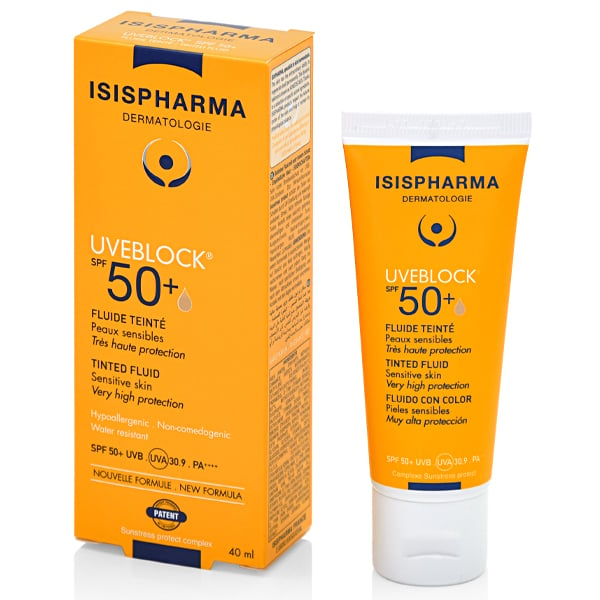 Protector Solar Isispharma Uveblock Color Fps50+ 40 Ml