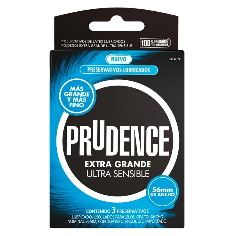 Preservativos Prudence Xg Ultra Sensible 3 Unidades