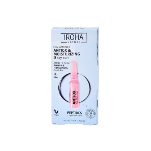 Ampolla Facial Iroha Nature Antiox 5 Unidades