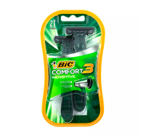 Afeitadora Bic Confort 3 Sensible 2 Unidades